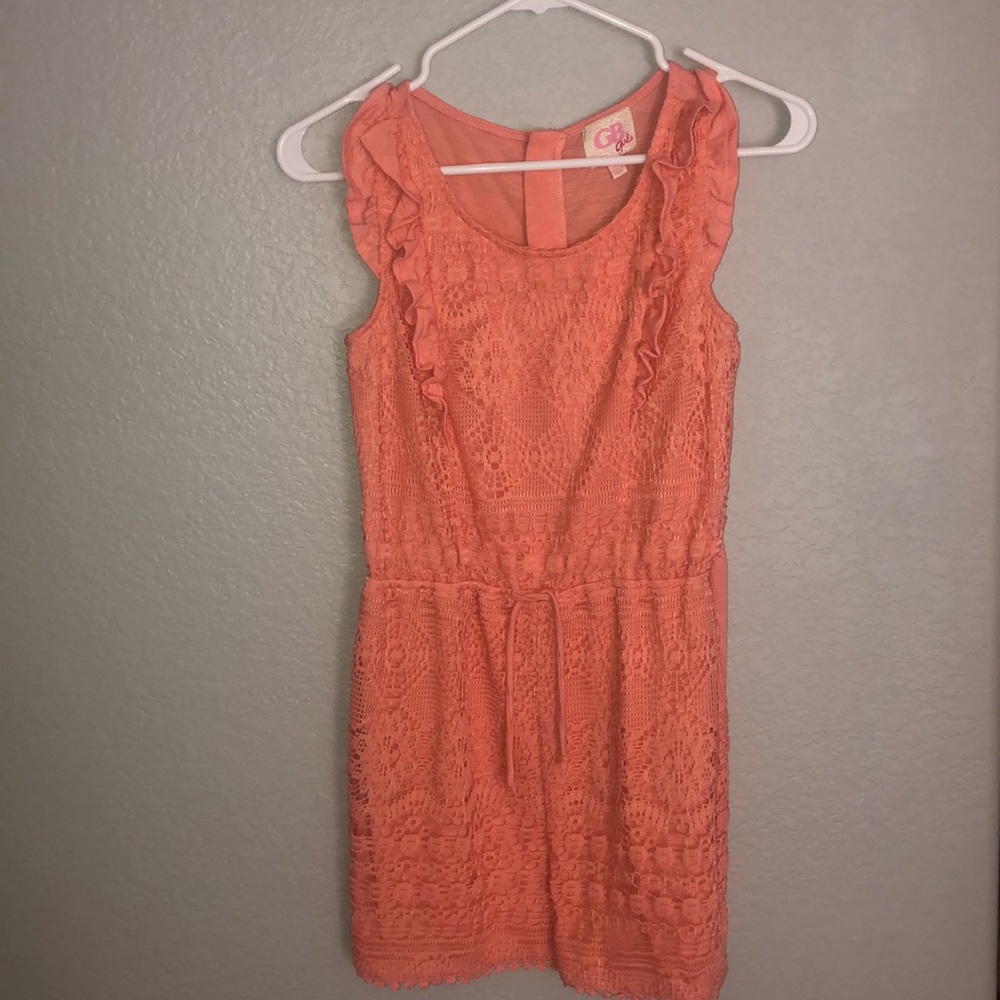 Peach Romper